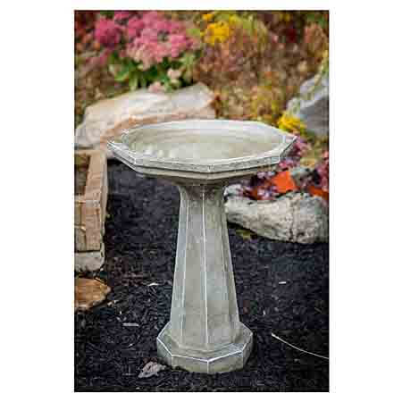 athena garden bird bath