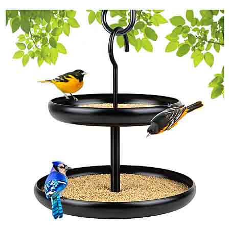 Bolite Two-Tier Tray Bird Feeder Bolite Two-Tier Tray Bird Feeder
