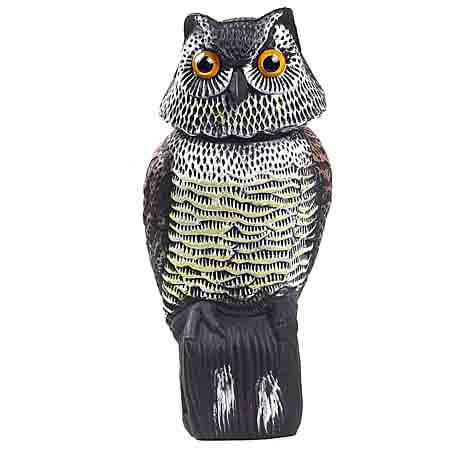 fake owl decoy to repel birds owl decoy