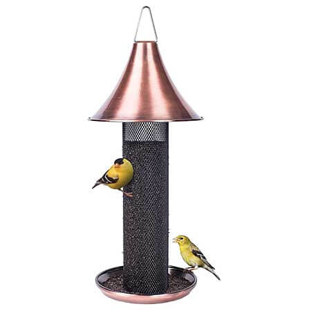 nyjer bird feeder kingsyard metal feeder