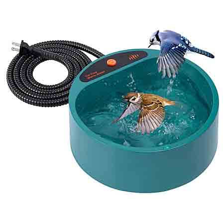 MIXXIDEA Heatable Bird Bath