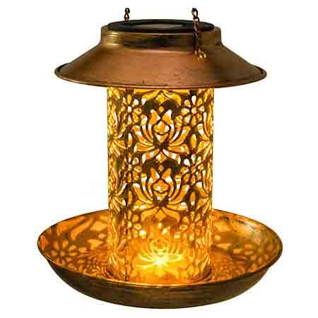 OLIKER Solar Bird Feeder