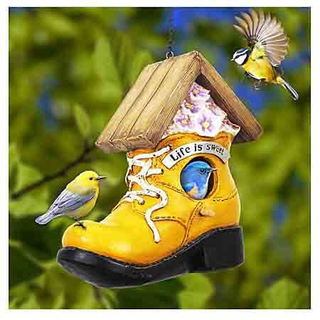 Same Young Set  Shoe Birdhouse