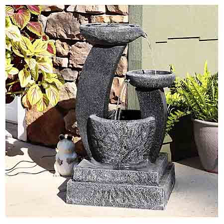 Sunnydaze Solar Water Fountain