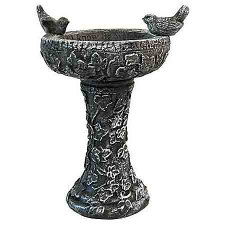 BestNest Concrete Bird Bath